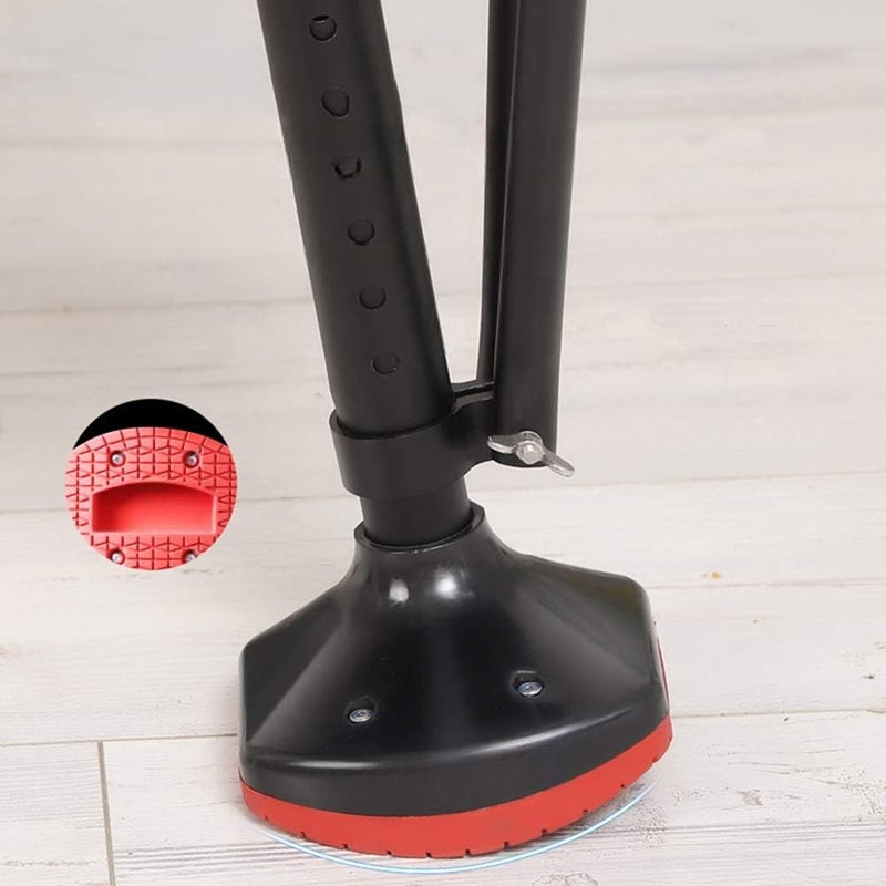 Hands-Free Knee Crutch Support with Padded Recovery Platform