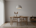 AuraSerene Glow Modern LED Pendant For Kitchen Illumination