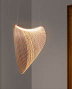 Everwood Birch Wood Pendant Light Fixture Ceiling Mount
