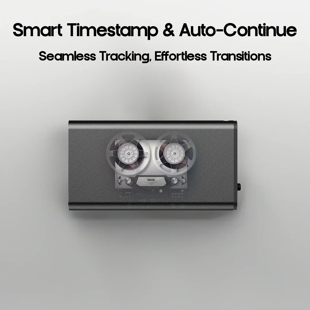 Voice-Activated Digital Audio Recorder — 16GB, 50-Hour Battery, OTG