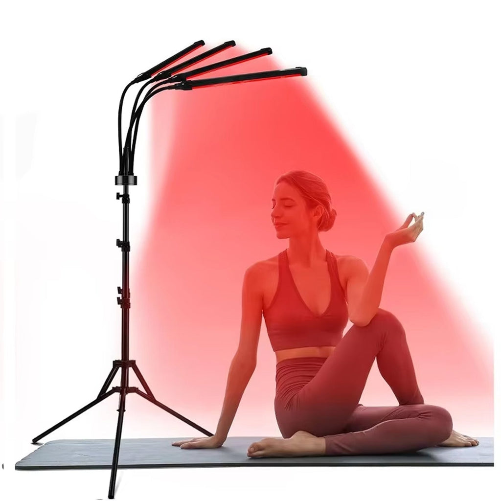 Dual-Wavelength Infrared Therapy Floor Lamp for Pain & Skin Rejuvenation