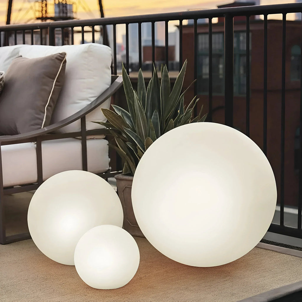 LumiGlobe Euroselle 户外防风雨花园灯