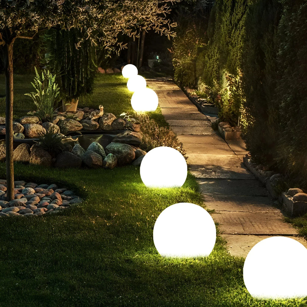 LumiGlobe Euroselle 户外防风雨花园灯
