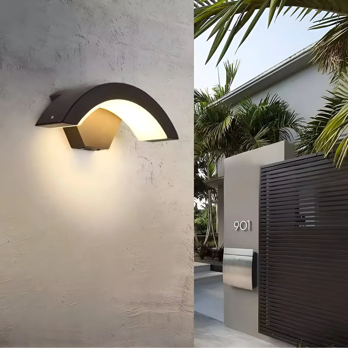 LumiGuard bevægelsessensor udendørs væglampe Euroselle