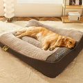 Orthopedic Dog Bed — Raised Pillow Support for Joint Relief