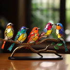 Luxury Bird Figurines in Colored Glass - EleganBird | Euroselle