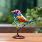Luxury Bird Figurines in Colored Glass - EleganBird | Euroselle