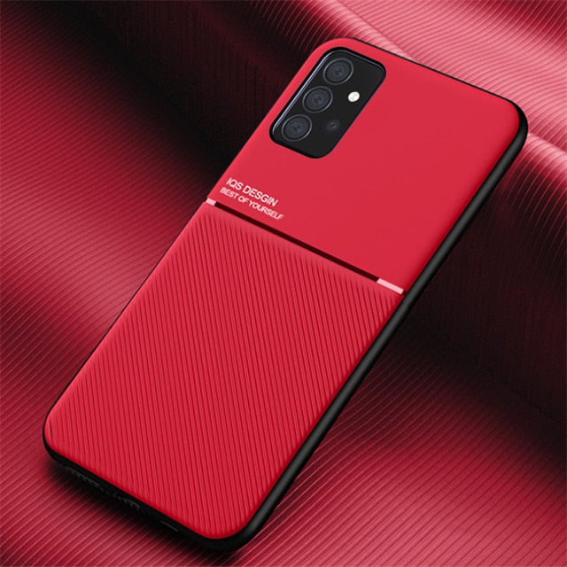 Luksusowe skórzane etui Euroselle z przednią klapką i magnetycznym zapięciem