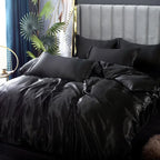Luxury Silk Satin Bedding Set - SilkElegance | Euroselle