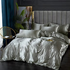 Luxury Silk Satin Bedding Set - SilkElegance | Euroselle