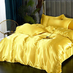 Luxury Silk Satin Bedding Set - SilkElegance | Euroselle