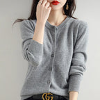 Lyria Cashmere Cardigan Soft Knit for Spring and Autumn | Euroselle