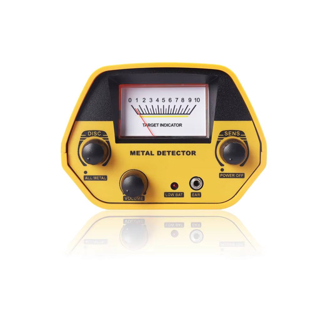 Handheld Treasure Finder — Waterproof Coil, Adjustable Shaft