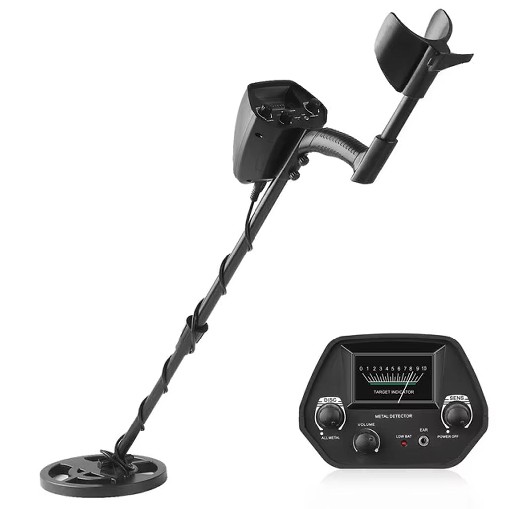 Handheld Treasure Finder — Waterproof Coil, Adjustable Shaft