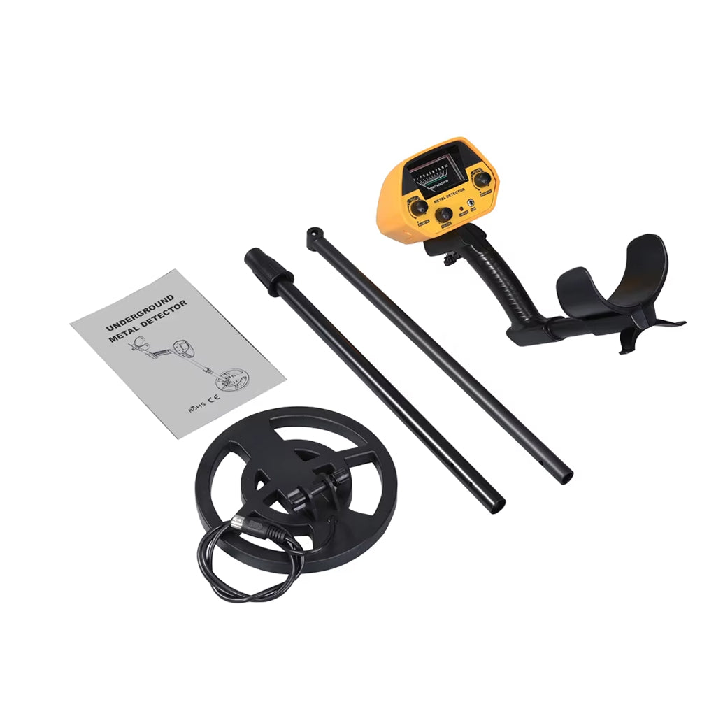 Handheld Treasure Finder — Waterproof Coil, Adjustable Shaft