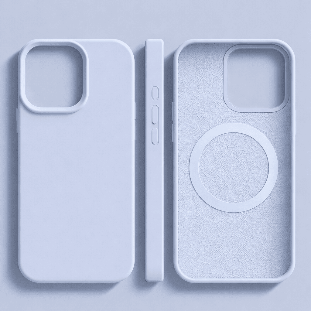 Magnetic Silicone iPhone Case - Soft Touch & MagSafe Compatible | Euroselle