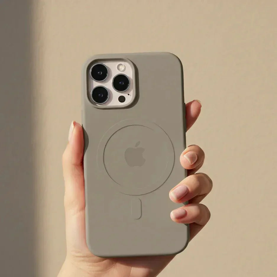 Magnetic Silicone iPhone Case - Soft Touch & MagSafe Compatible | Euroselle