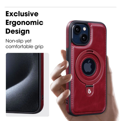 Euroselle magnetické pouzdro na iPhone s neviditelným stojánkem a kompatibilitou MagSafe