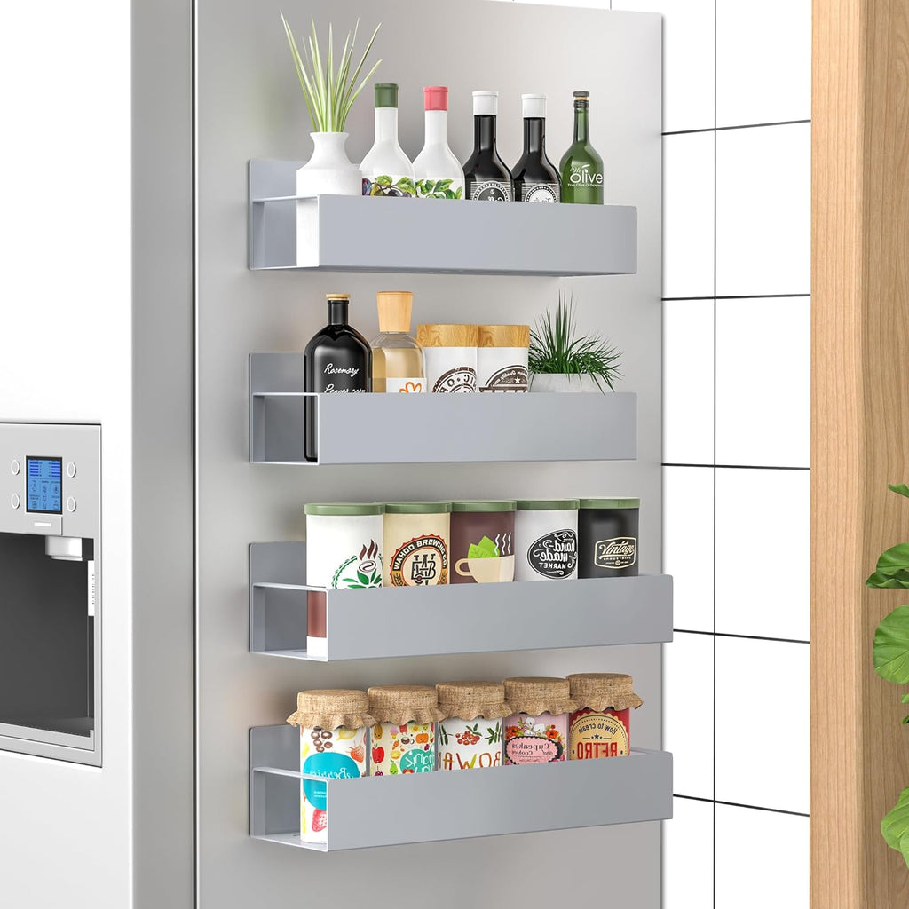 Magnetic Spice Rack Set of 4 – SpiceGrip | Euroselle