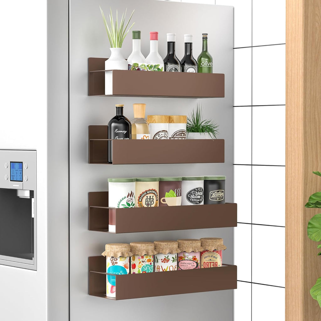 Magnetic Spice Rack Set of 4 – SpiceGrip | Euroselle