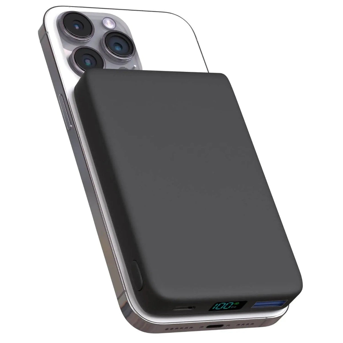 Magnetická baterie pro iPhone — bezdrátová nabíječka s magnetickým uchycením