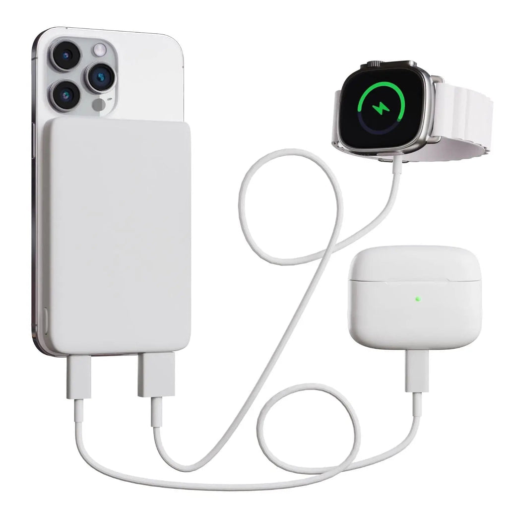 Magnetická baterie pro iPhone — bezdrátová nabíječka s magnetickým uchycením