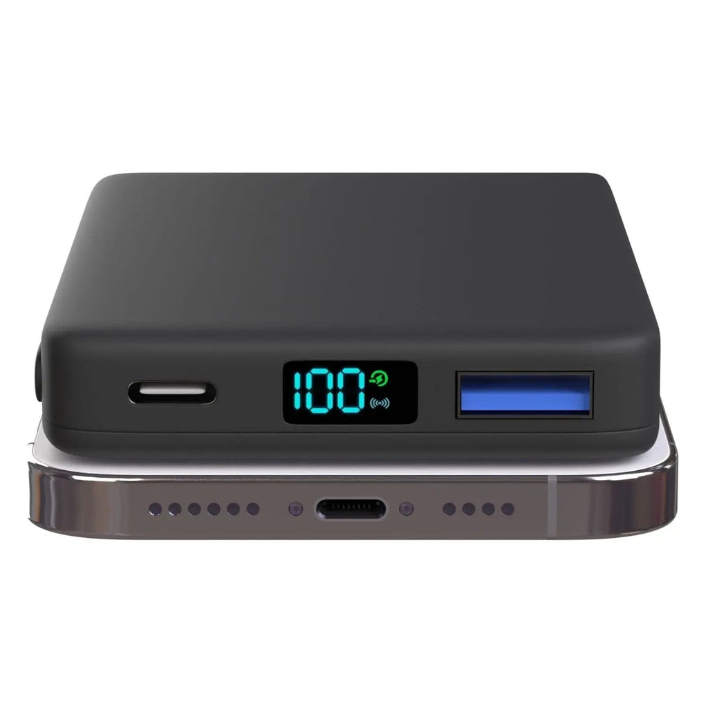 Magnetická baterie pro iPhone — bezdrátová nabíječka s magnetickým uchycením
