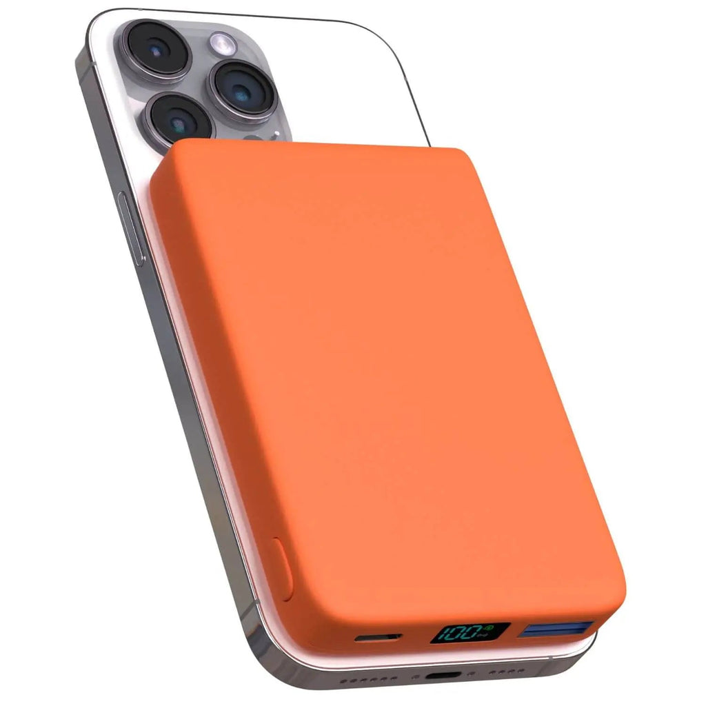 Magnetická baterie pro iPhone — bezdrátová nabíječka s magnetickým uchycením