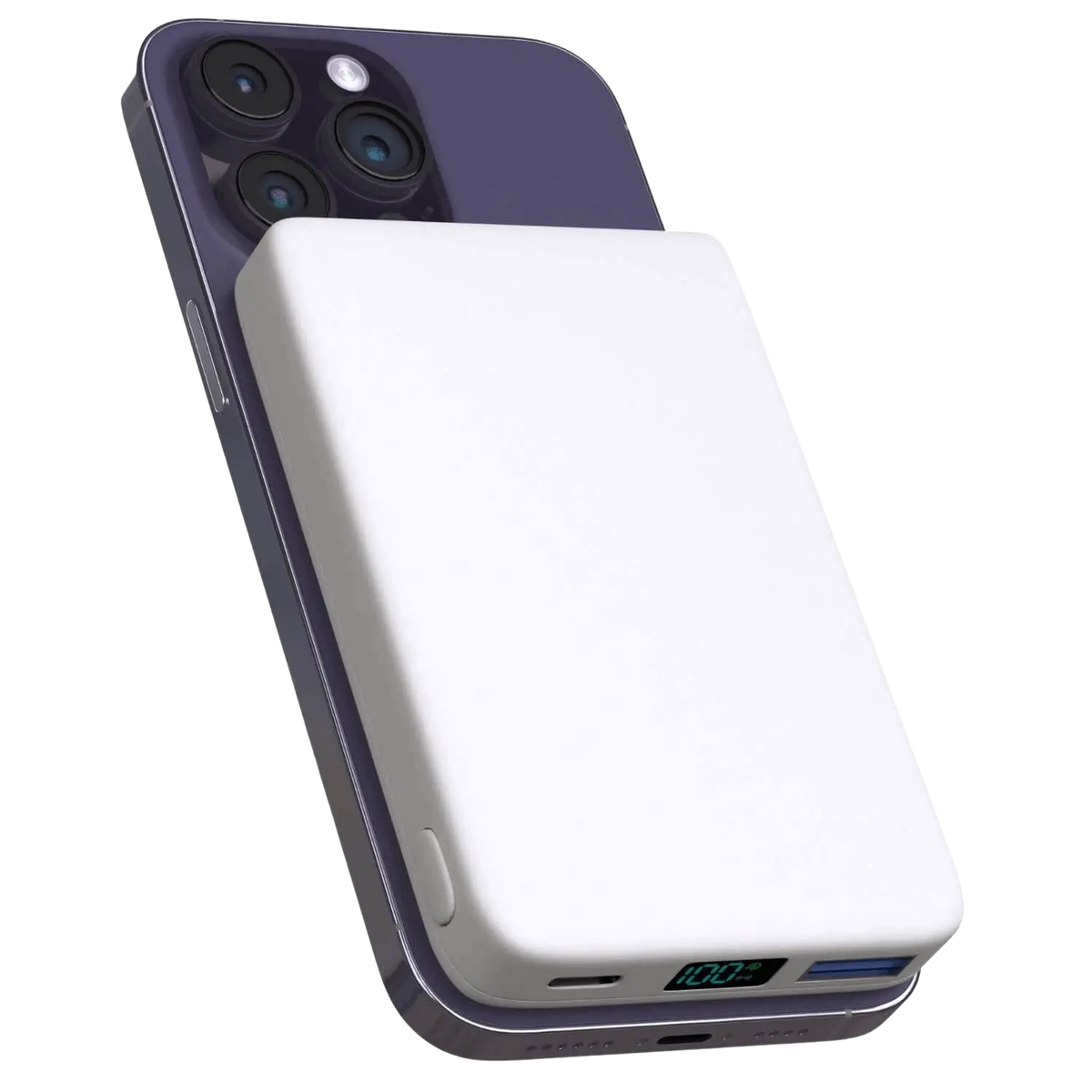 Magnetická baterie pro iPhone — bezdrátová nabíječka s magnetickým uchycením