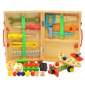 Set di costruzioni in legno Buildaroo TimberNest da 35 pezzi — Blocchi per costruire senza schermi