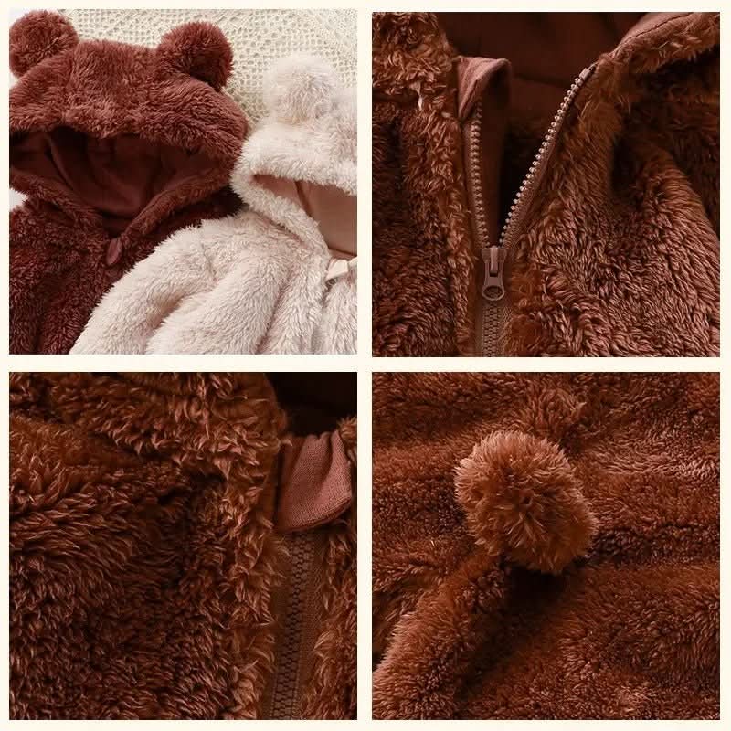 אוברול פלנל CuddleNest — מרקם קטיפתי וחם, גזרה נעימה לכל הגוף