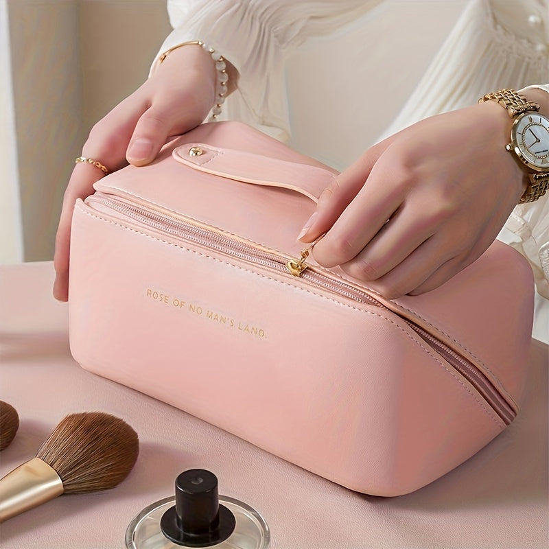 MAKEUP ORGANIZER WITH ZIPPER – LUXURY TOILETRY BAG FOR TRAVEL | Euroselle