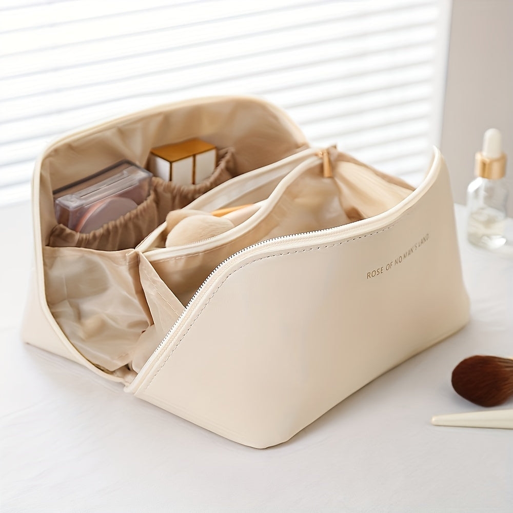 MAKEUP ORGANIZER WITH ZIPPER – LUXURY TOILETRY BAG FOR TRAVEL | Euroselle