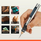 Manual Engraving Pen for Wood, Glass, Leather, and Stone - Durable Plastic and Metal | Euroselle