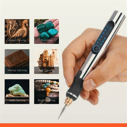 Manual Engraving Pen for Wood, Glass, Leather, and Stone - Durable Plastic and Metal | Euroselle