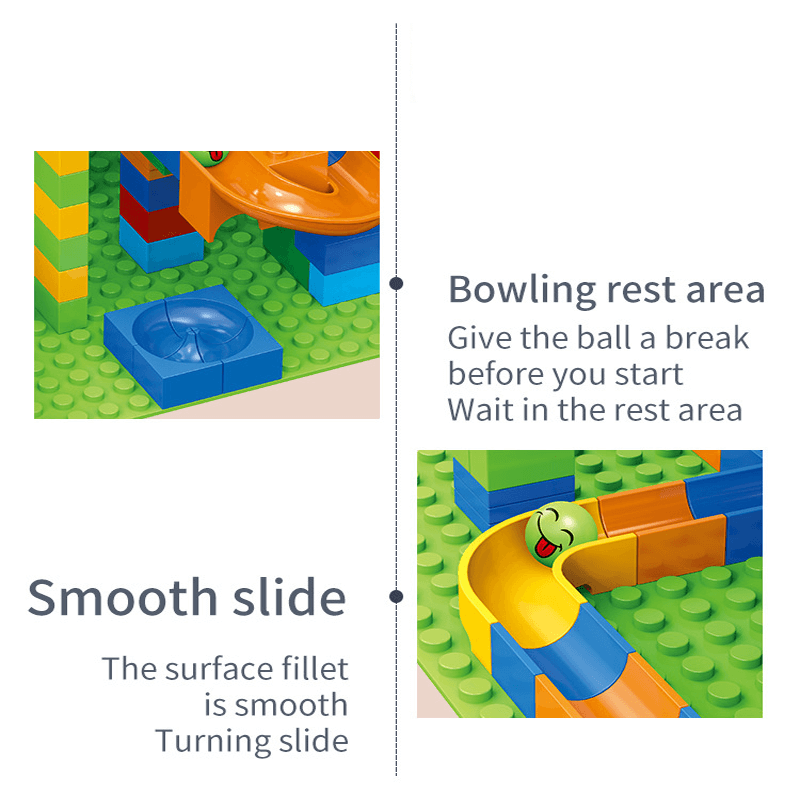 Marble Run Building Blocks – Creative Maze with Slide and Ball Track for Kids – Educational Play for Problem Solving and Imagination | Euroselle