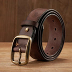 Marcelli | Genuine Leather Belt | Classic Buckle Style | Euroselle