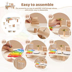 MELODINY SET – Musical Wooden Toy for Creative Babies from 12 Months | Euroselle