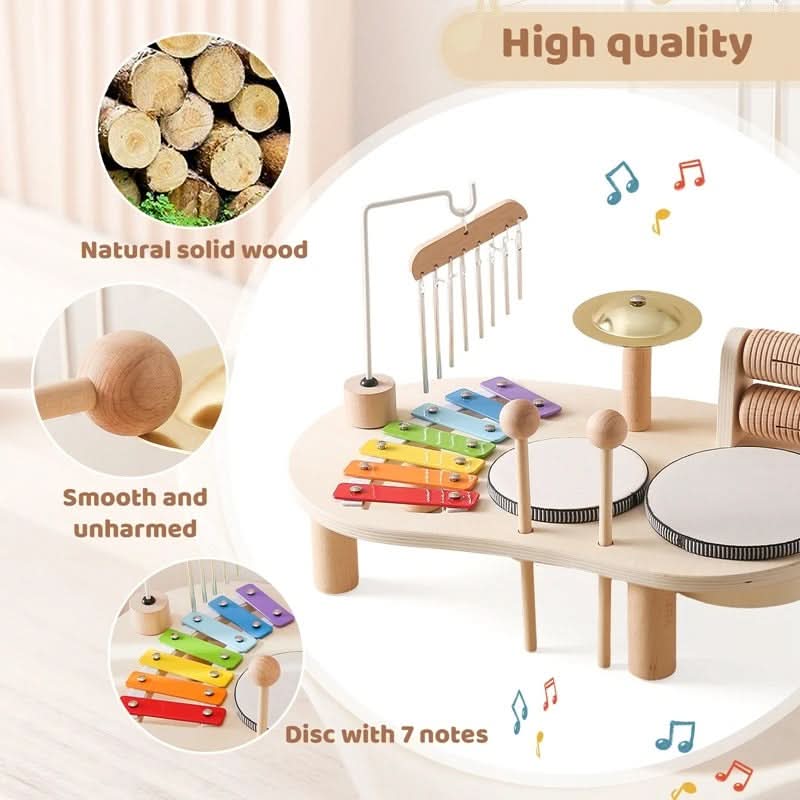 MELODINY SET – Musical Wooden Toy for Creative Babies from 12 Months | Euroselle