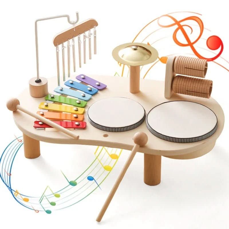 MELODINY SET – Musical Wooden Toy for Creative Babies from 12 Months | Euroselle