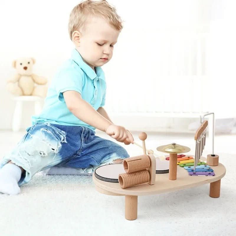 MELODINY SET – Musical Wooden Toy for Creative Babies from 12 Months | Euroselle