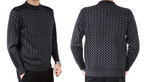 Men's Knitted Plaid Sweaters | Euroselle