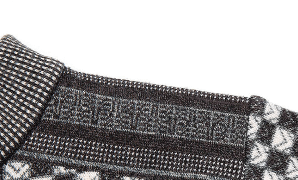 Men's Knitted Plaid Sweaters | Euroselle