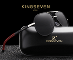 Herren Vintage Aluminium Polarisierte Sonnenbrille | Euroselle