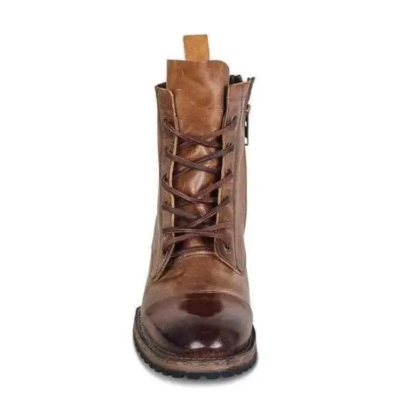 Pánské vintage stylové šněrovací boty | Euroselle