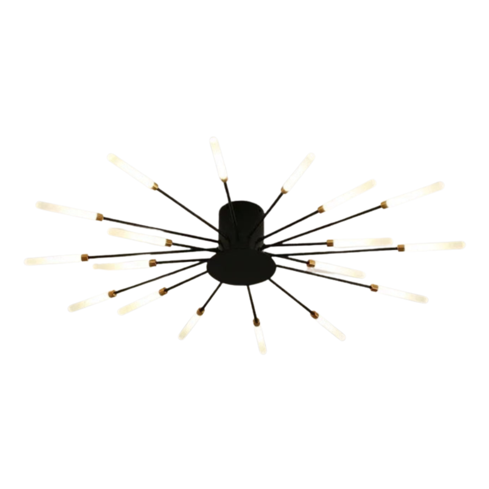 Századközepi Sputnik LED mennyezeti lámpa — Állítható karok