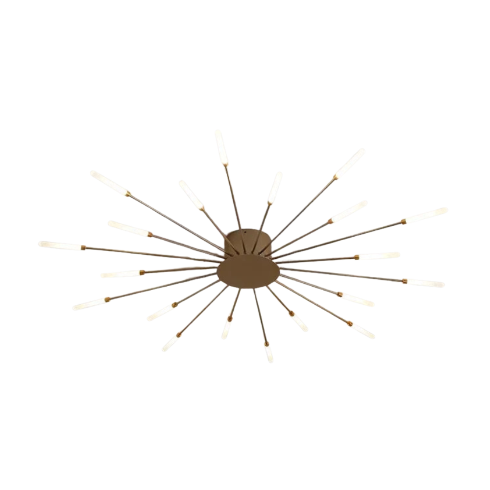 Századközepi Sputnik LED mennyezeti lámpa — Állítható karok