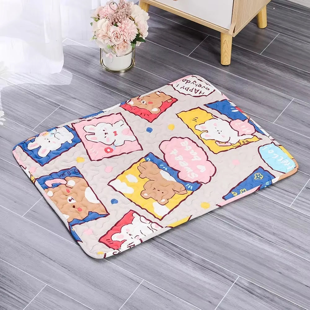 Tappetino autorinfrescante per animali — antiscivolo, lavabile, in tessuto termoregolante