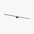 Slim Linear LED Wall Light — Minimalist Horizontal Profile in Black, Gold & White
