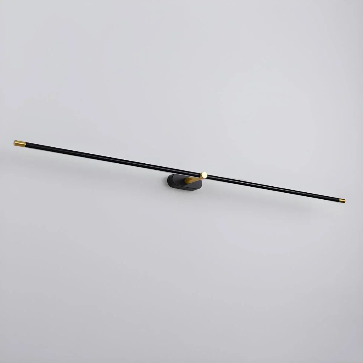 Slim Linear LED Wall Light — Minimalist Horizontal Profile in Black, Gold & White